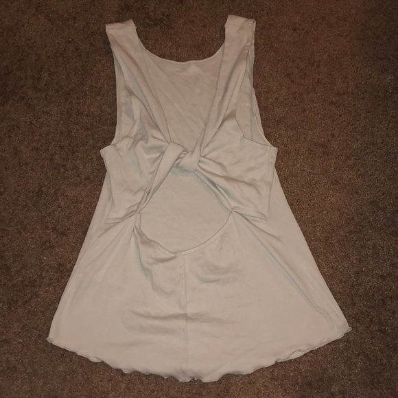 Free People Tops - Tank top with knot bow in back